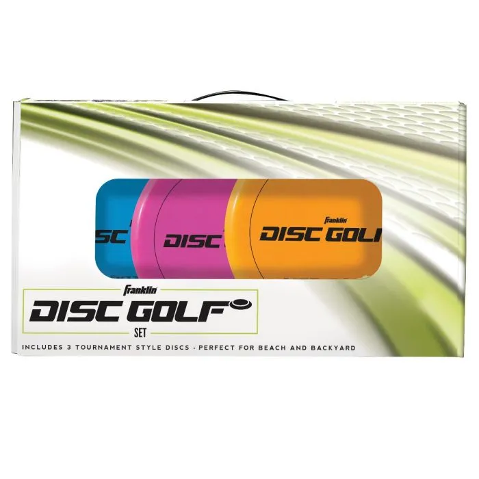 3-Piece Disc Golf Discs Set 52306