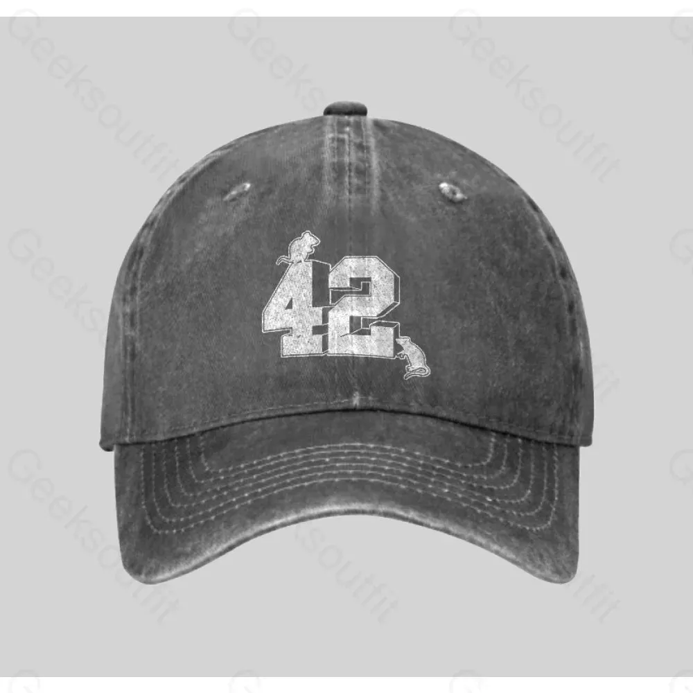 42 Washed Vintage Baseball Cap