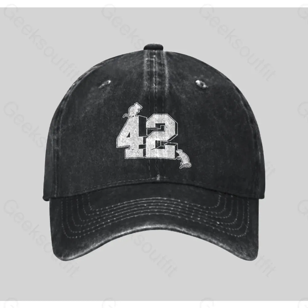 42 Washed Vintage Baseball Cap