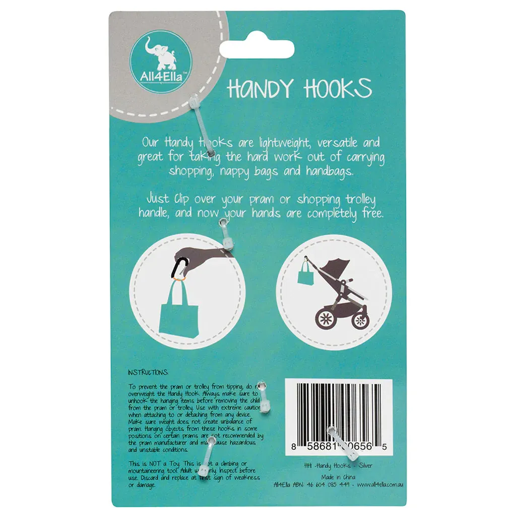 All 4 Ella - Handy Hooks - Silver