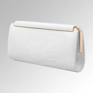 ALLIGATOR KELLY CLUTCH