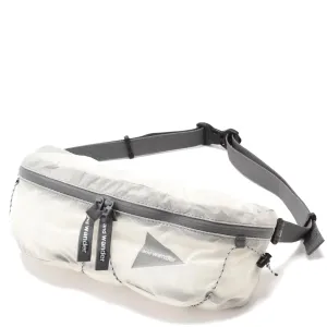 And Wander Sil Waist Bag Off White