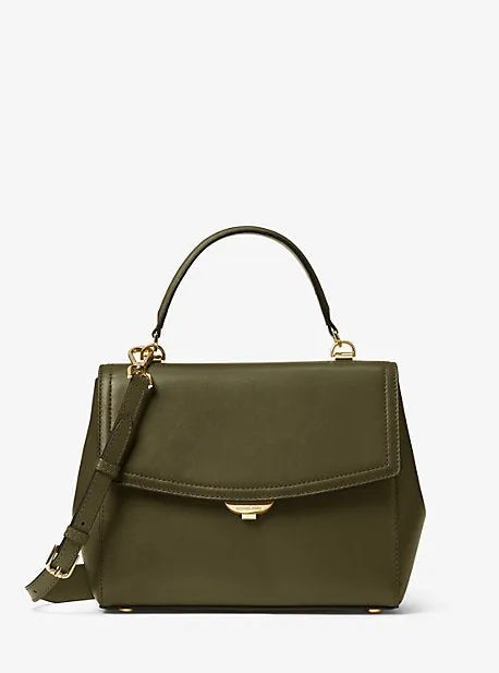 Ava Medium Leather Satchel