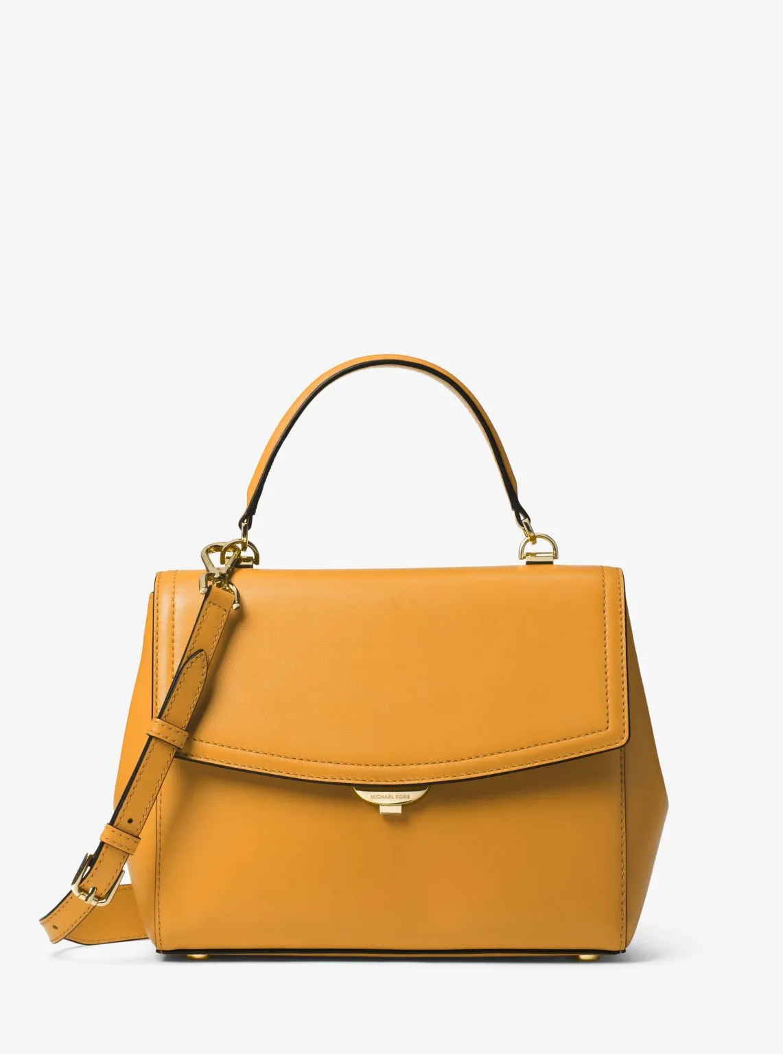 Ava Medium Leather Satchel