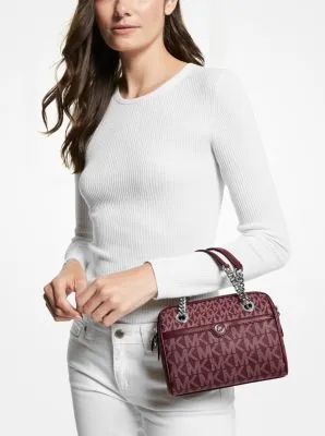 Blaire Extra-Small Logo Duffel Crossbody Bag