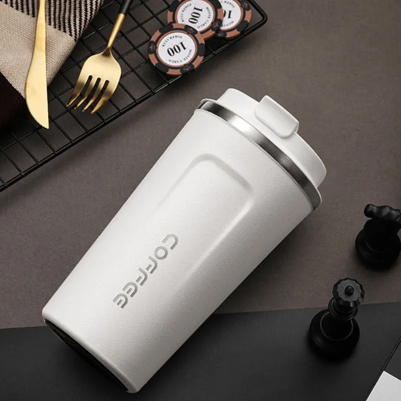 Coffee Tumbler made of 304 Stainless Steel : Sturdy Thermal Mug