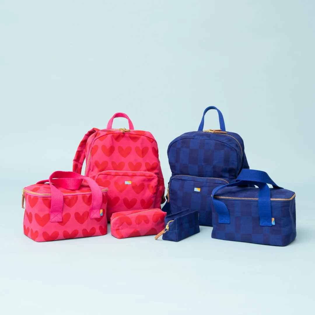 Cooler Bag - Cobalt Checker