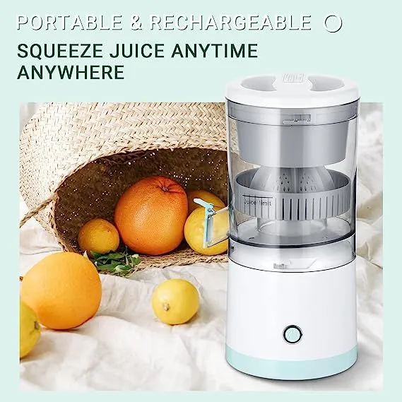 Electric Citrus Juic Portable Squeezer USB Charging for Lemon Lime Orange Grapefruit Juice suitable for Travel Gym Picnic Camping Kitchen