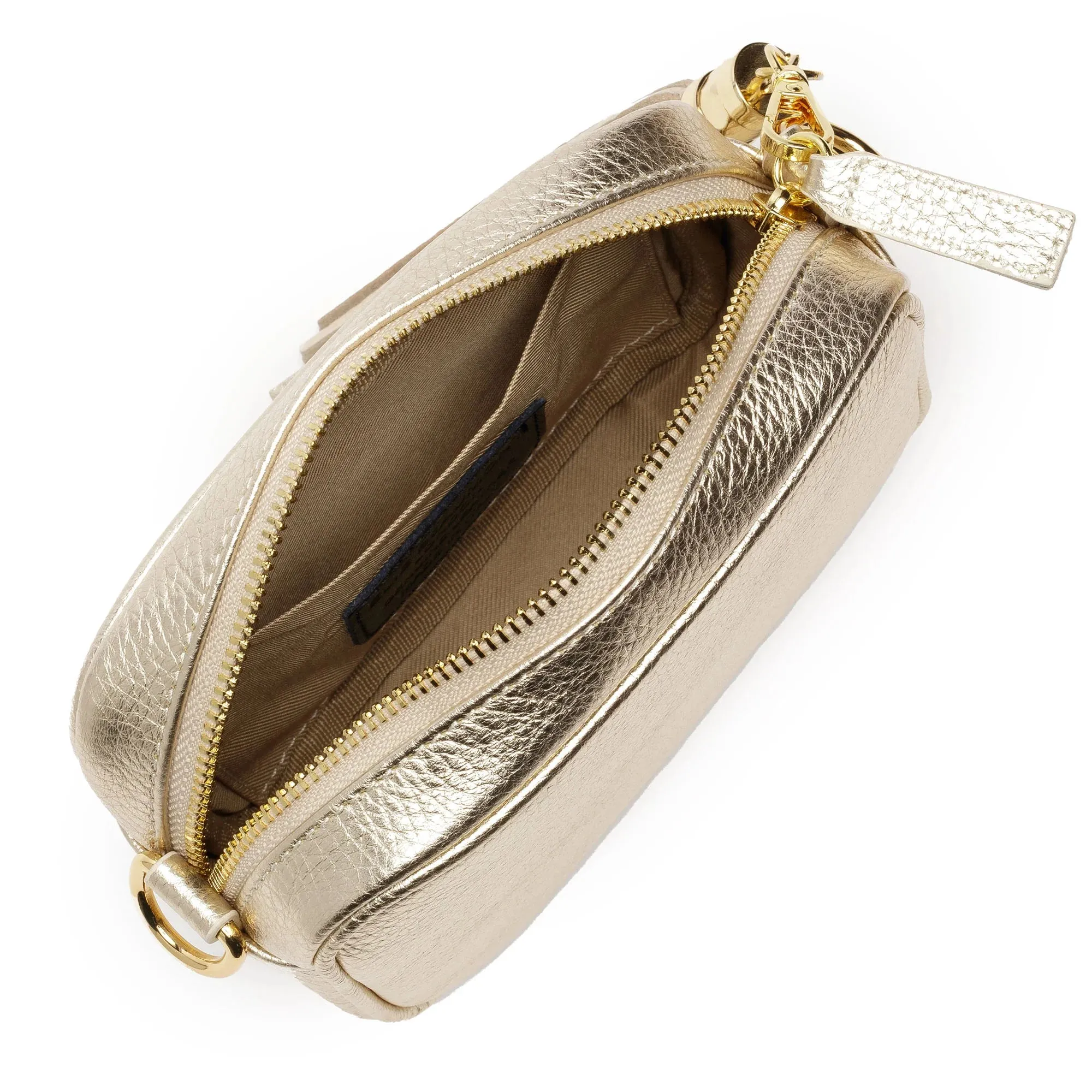 Elie Beaumont Gold Mini Bag