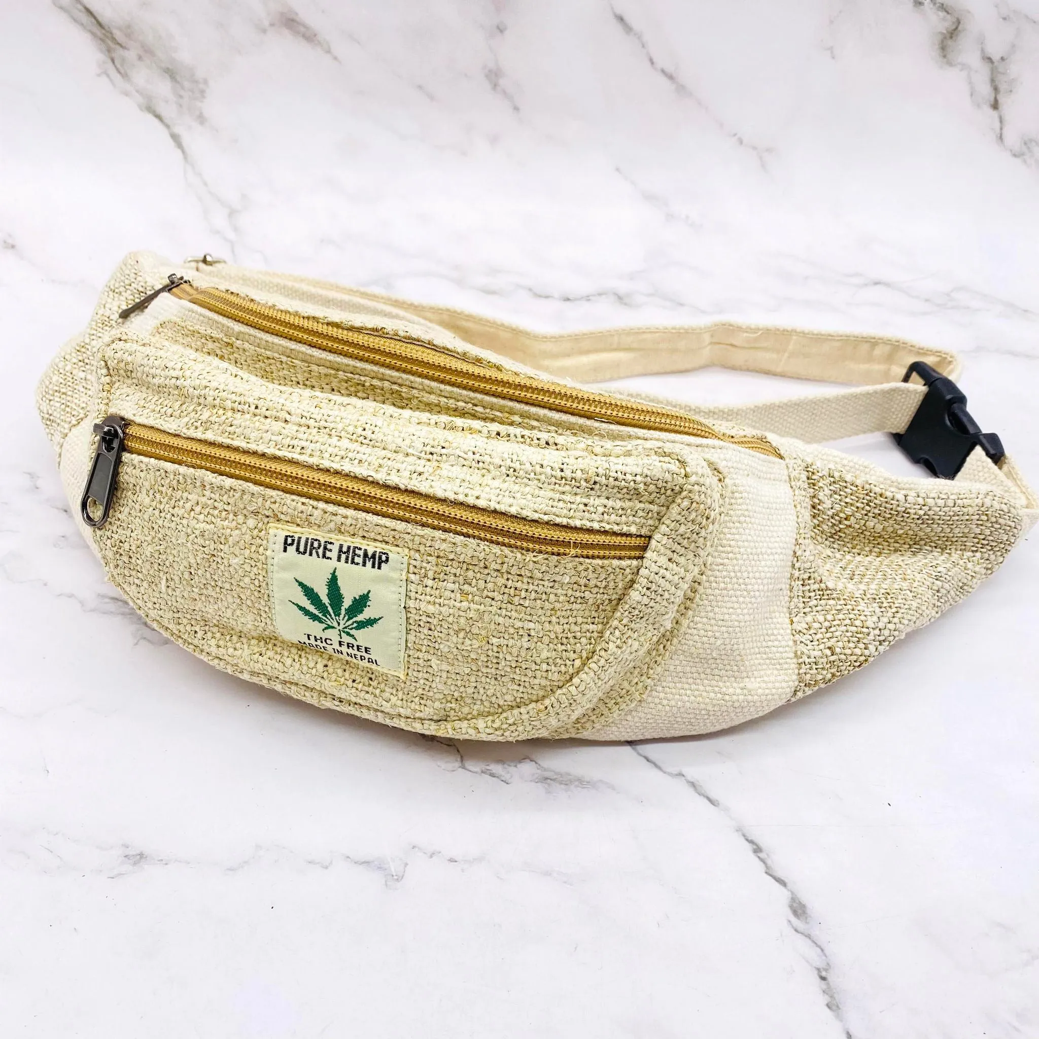 Hemp Fanny Packs, Handmade Unisex Fanny Packs, Ecofriendly Bag, Vegan Cross Body Bags, Waist Bag, Light weight Hippie Bags, Gift For Him/Her