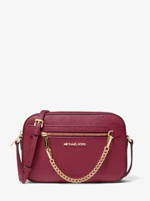 Jet Set Large Saffiano Leather Crossbody Bag | 55662