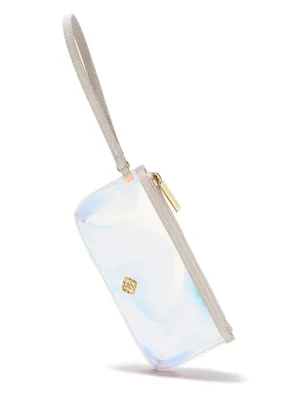 Kendra Scott Clear Wristlet - Clear Iridescent