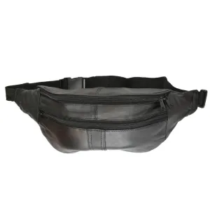 Leather Waist Pouch Perfect for Travel and Everyday Use