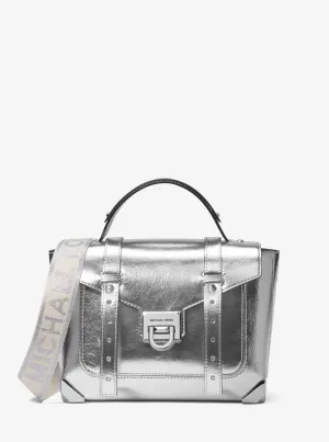 Manhattan Medium Metallic Satchel