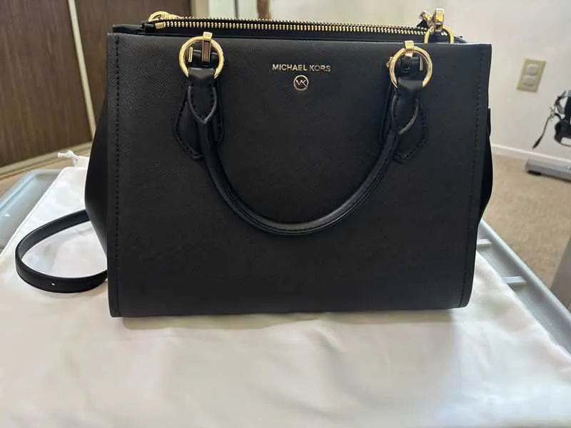 Marilyn Medium Saffiano Leather Satchel