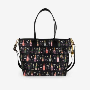 Mini Streamline Tote / Champagne Kisses