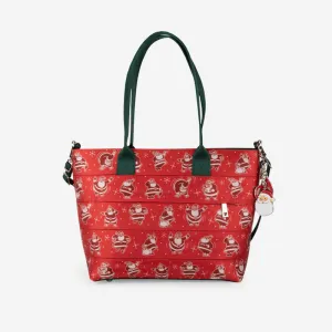 Holly Jolly Mini Streamline Tote Bag