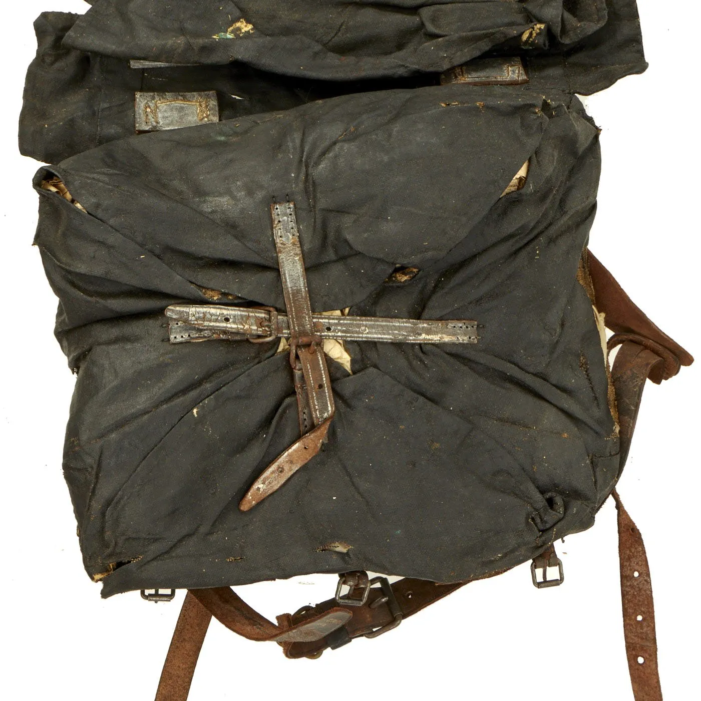 Original U.S. Civil War Federal Regulation Canvas Backpack Knapsack