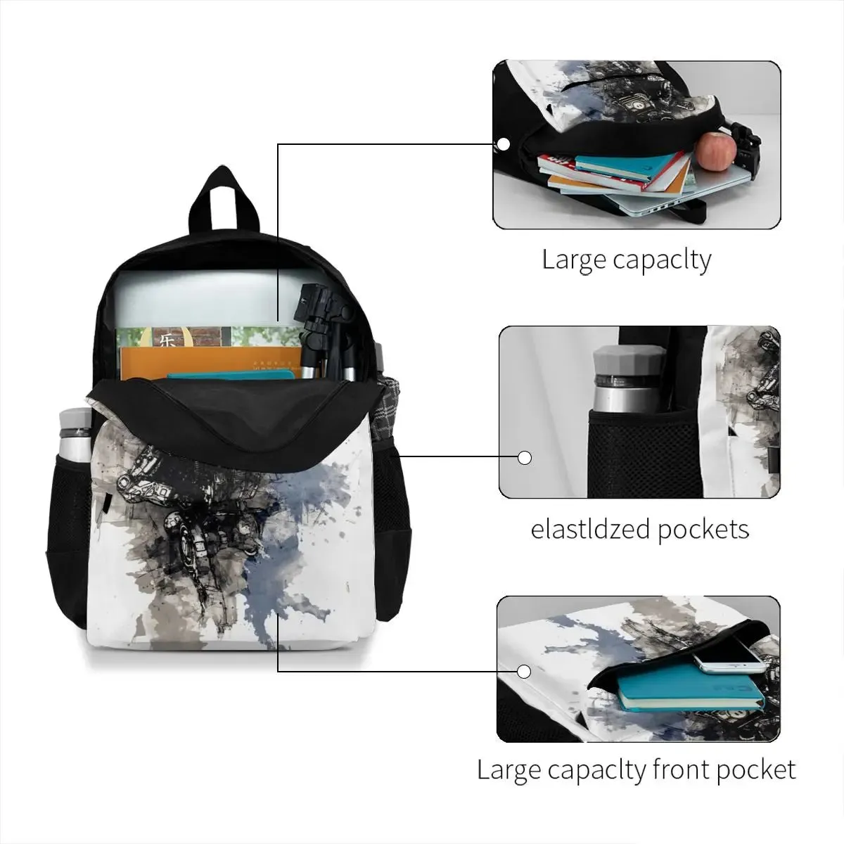 Pathfinder Apex Legends Backpacks Video Game Travel Backpack Bags