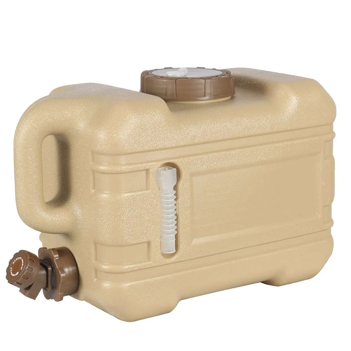 Portable Camping Water Container with Spigot and Wheels